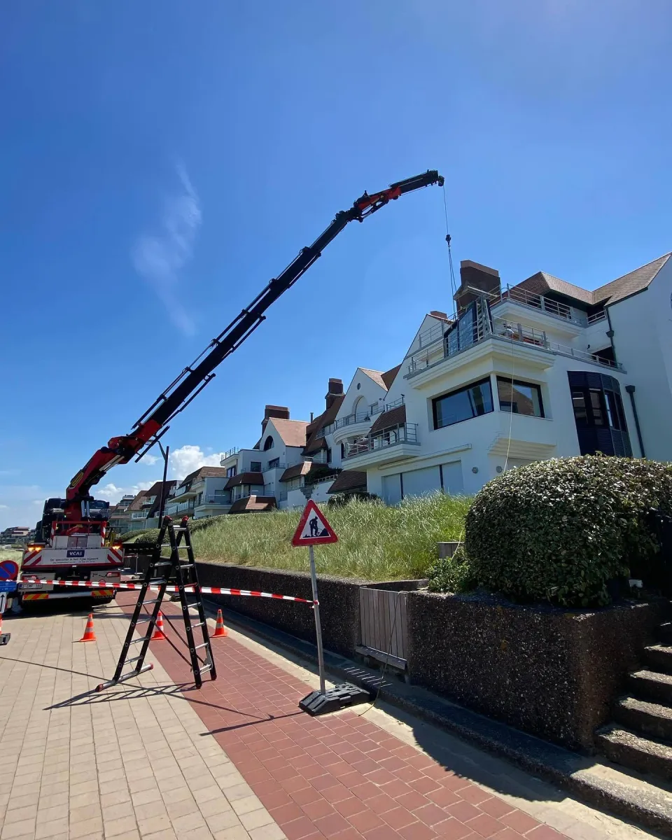 Verticaal transport te knokke heist