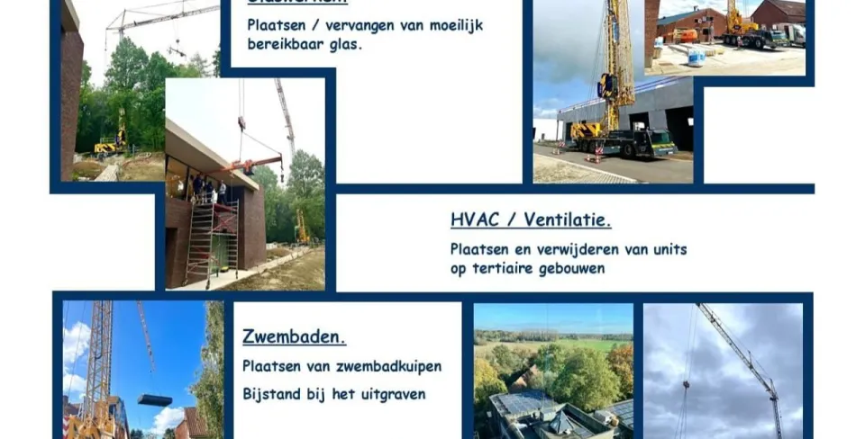Flyer mobiele torenkraan