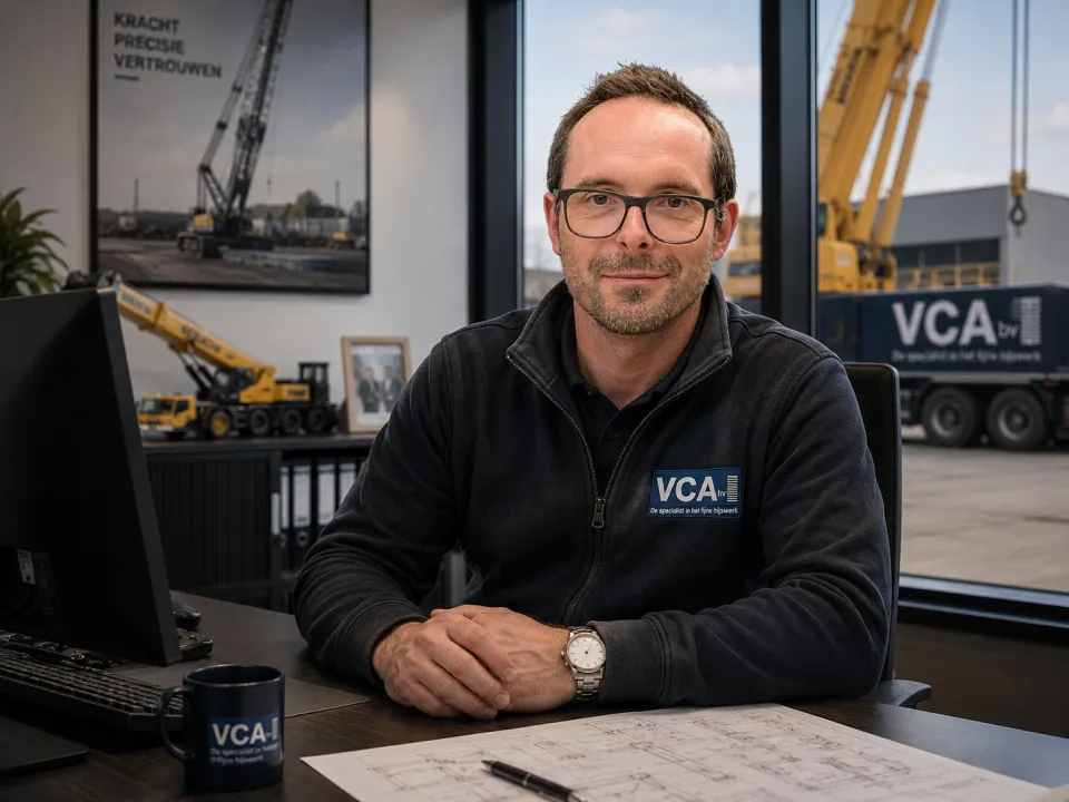 Kraanverhuur VCA aan het werk