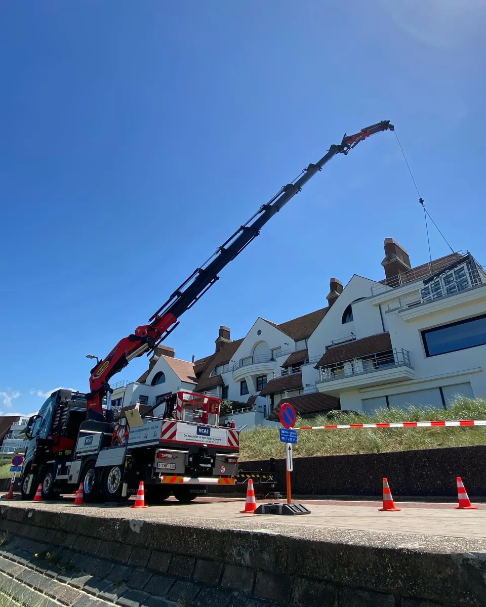 Verticaal transport te knokke heist