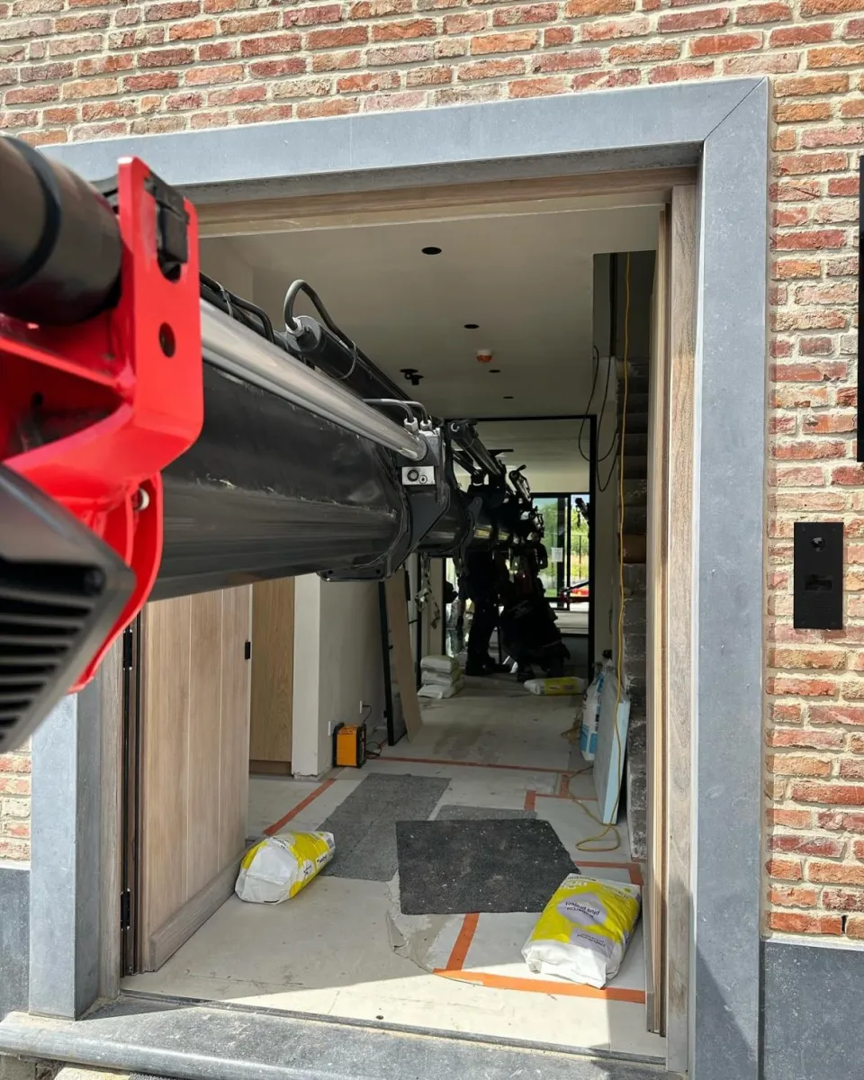 Loopglas plaatsen in mariekerke antwerpen