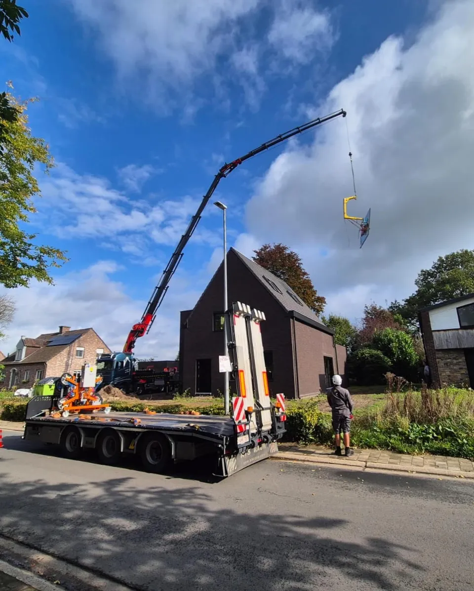 Ruit van 700 kg te lokeren