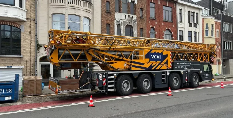 Onze Liebherr MK88-4.1 Plus mobiele torenkraan