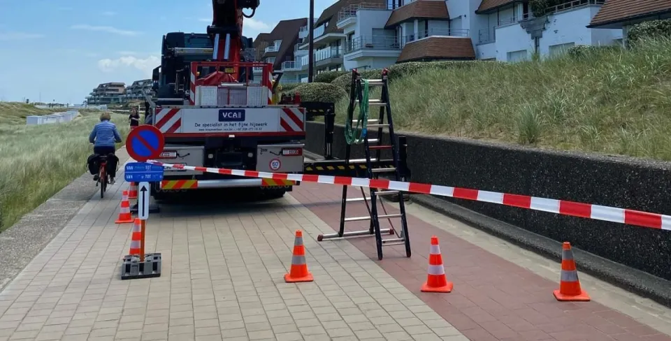 Verticaal transport te knokke heist