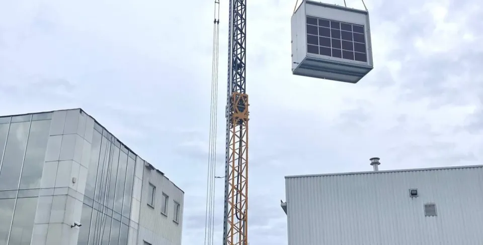Luchtbehandelingsinstallatie te buggenhout