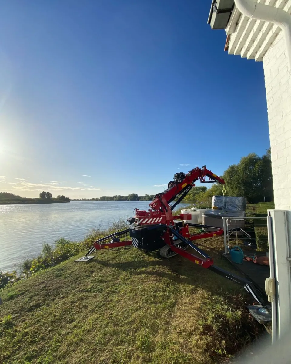 Afwisselende week bij kraanverhuur vca